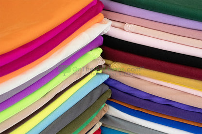 4 Way Stretch Nylon Spandex Fabric by the Yard 60" Wide 80% Nylon 20% Spandex