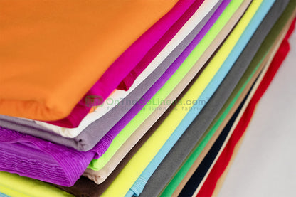 4 Way Stretch Nylon Spandex Fabric by the Yard 60" Wide 80% Nylon 20% Spandex
