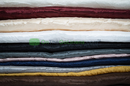 IFR Dull Crush Satin Fabric by the Yard 108" Wide Extra Wide Tergalet