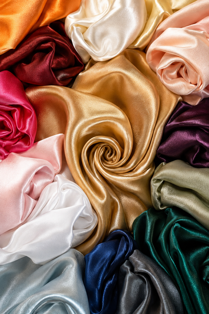Crepe Back Satin Fabric by the Yard & Wholesale Bolt 60" Wide Korean Quality