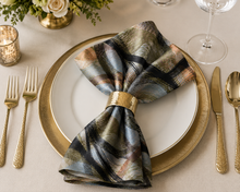 Galaxy Abstract Satin Print Table Napkins 100% Polyester for Events