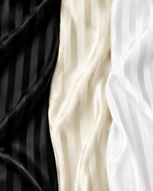 Bridal Satin 1" Tuxedo Stripe Fabric by the Yard & Wholesale Bolt 60" Wide