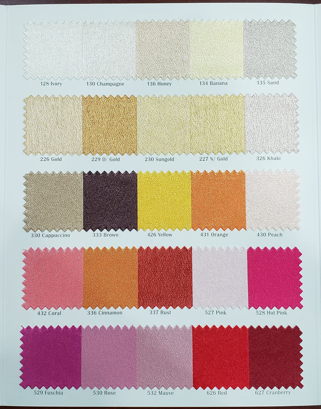 Crepe Back Satin Table Runners | Multiple Colors |