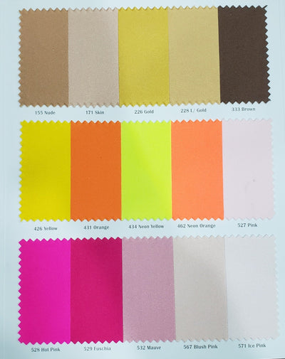 4 Way Stretch Nylon Spandex Fabric by the Yard and Wholesale Bolt | 80% Nylon 20% Spandex | 60" Wide |