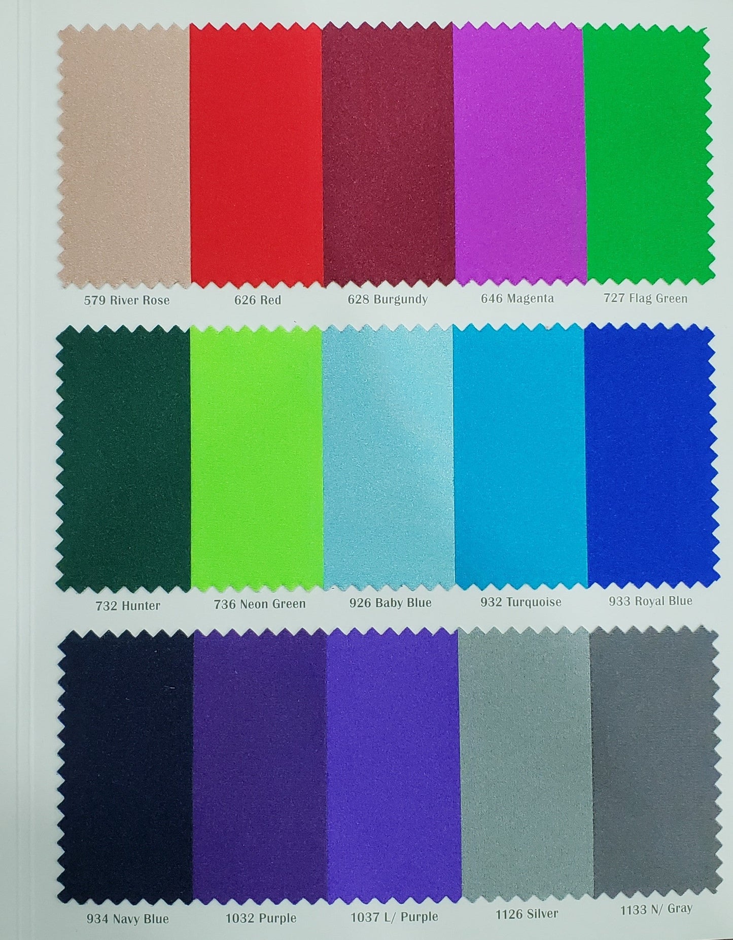 4 Way Stretch Nylon Spandex Fabric by the Yard and Wholesale Bolt | 80% Nylon 20% Spandex | 60" Wide |