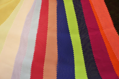 IFR Chiffon Fabric by the Yard & Wholesale Bolt | 100% Polyester Chiffon Fabric | Multiple Colors |