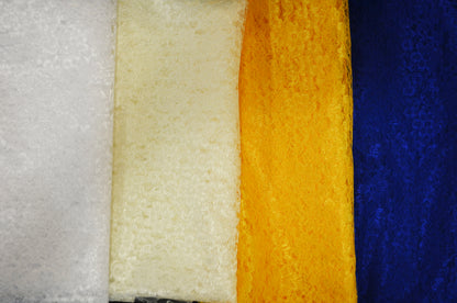 Raschel Lace Fabric by the Yard | 60" Wide | Multiple Colors | Wholesale Option Available |