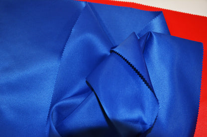 Lamour Satin Fabric by the Yard & Bolt | 100% Polyester Semi Dull Heavy Satin Fabric | 60" Wide | Multiple Colors |