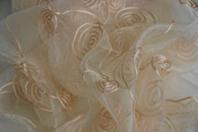 Donatello Organza Embroidery Fabric by the Yard | Multiple Colors | 54" Wide |