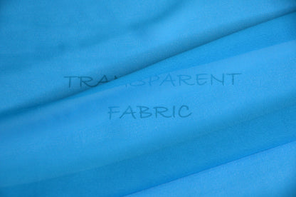 Double Georgette Fabric by the Yard | 60" wide | Multiple Colors |