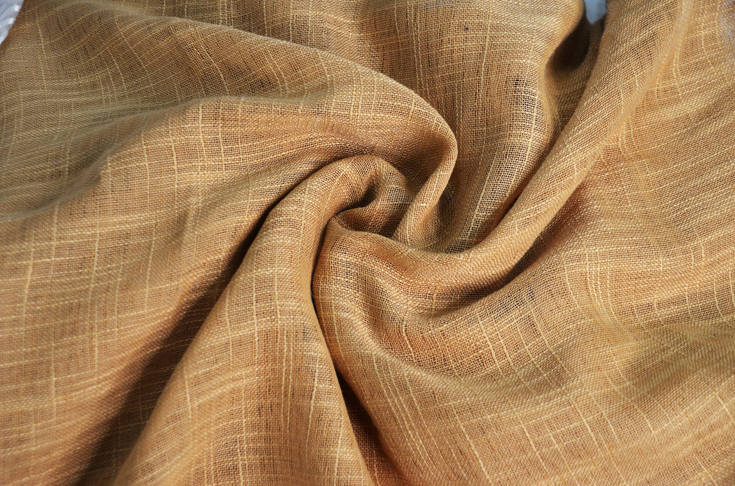 Faux Sheer Linen Table Linen | Double Wide Imitation Sheer Linen Tablecloths | Multiple Colors |