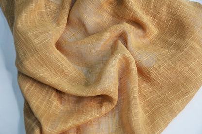 Faux Sheer Linen Table Linen | Double Wide Imitation Sheer Linen Tablecloths | Multiple Colors |