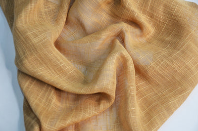 Faux Sheer Linen Fabric | Double Wide Imitation Sheer Linen Fabric | 108" Wide | Multiple Colors |