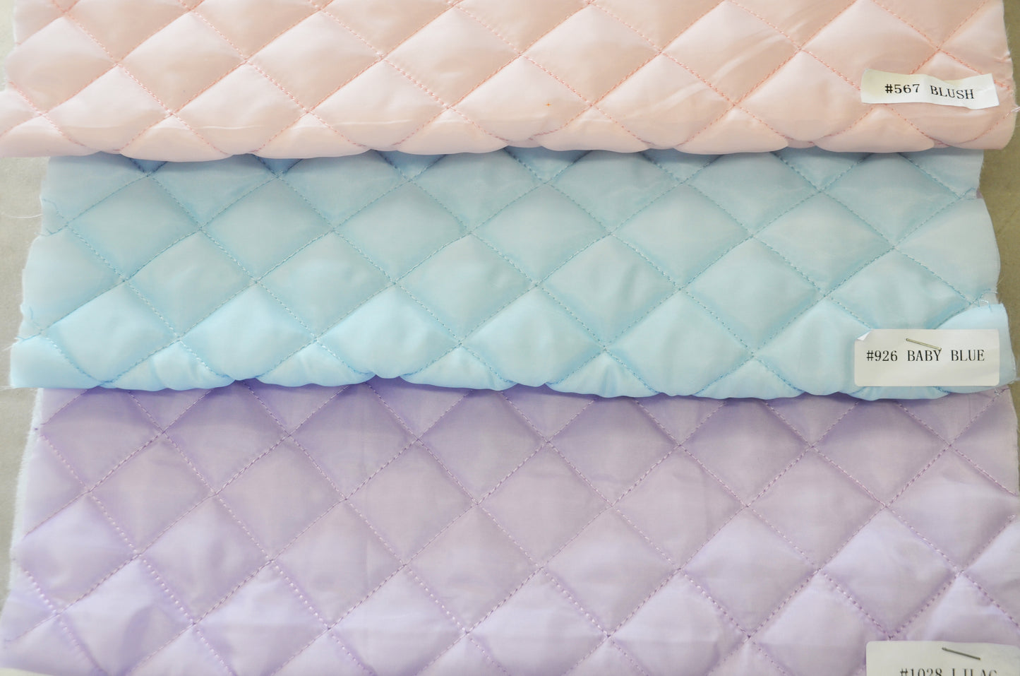 Polyester Quilted Batting Fabric | Jacket Liner Fabric | 60" Wide | Multiple Colors |