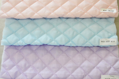 Polyester Quilted Batting Fabric | Jacket Liner Fabric | 60" Wide | Multiple Colors |