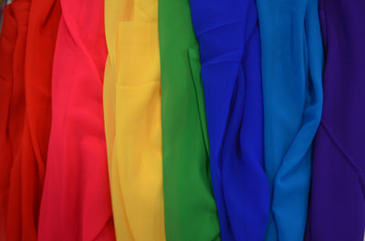 Imitation Silk Chiffon Fabric by the Yard | Feels Like Silk, Washes Like Polyester | 43" Wide | 100% Polyester |