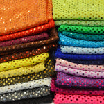 3mm Confetti Dot Sequins Fabric | 45" Wide | Multiple Colors | Sold by the Yard and Wholesale Bolt |