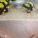 Square Dazzle Sequins Table Linens, Table Overlay, Table Drape & Banquets | Square Payette Sequins Tablecloth |