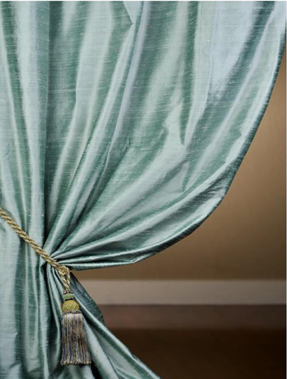 Faux Dupioni Silk Event Drape Panels | Imitation Dupioni Silk Curtains | 100% Polyester |