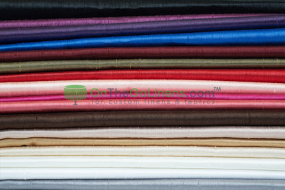 IFR Polyester Dupioni Fabric 120" Wide Extra Wide Silk Look 100% Polyester