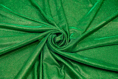 Spandex Glimmer Knit Fabric by the Yard | 56" Wide | Metallic Glitter Spandex Knit Fabric | 2 Way Stretch |