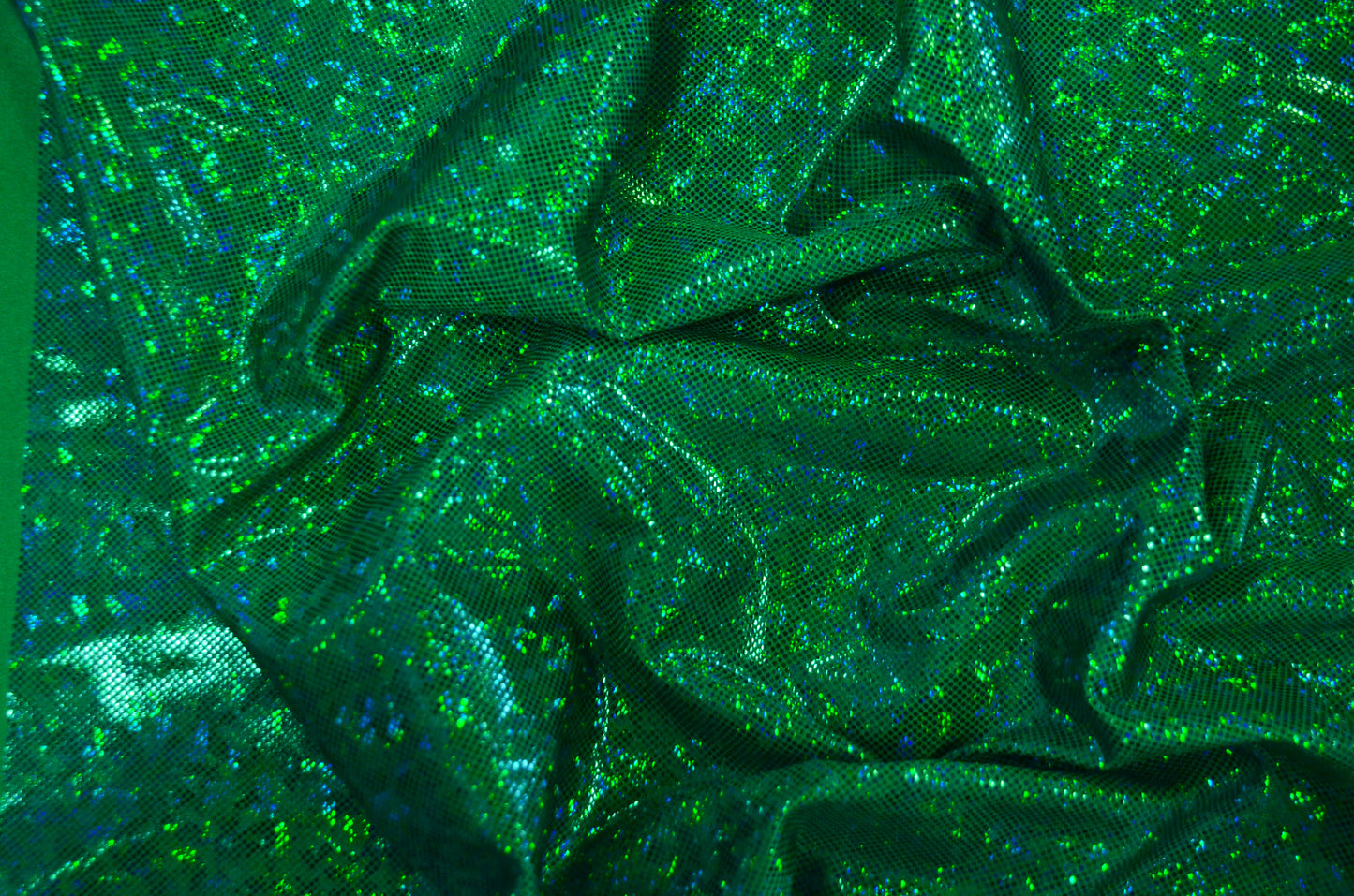 Shattered Hologram Spandex Fabric by the Yard | Dancewear Spandex Fabric | Wholesale Bolt Available | 60 Wide |