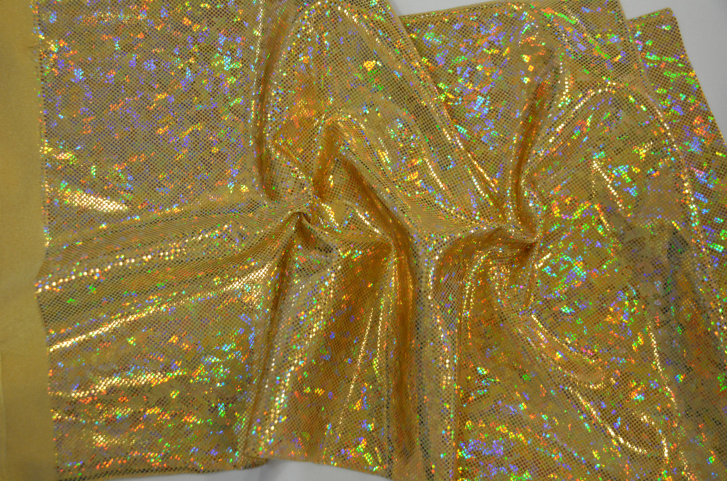Shattered Hologram Spandex Fabric by the Yard | Dancewear Spandex Fabric | Wholesale Bolt Available | 60 Wide |