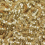 Gatsby Sequins Fabric | All Over Sewn on Sequins Fabric on Mesh | 52" Wide | Multiple Colors |