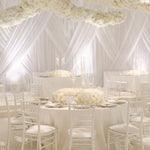 Wrinkle Free Scuba Event Drapery Panels | IFR Double Knit Scuba Curtains for Events & Decor