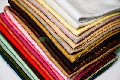 Iridescent Crush Shimmer Fabric by the Yard and Bolt | 54" wide | Galaxy Fabric |