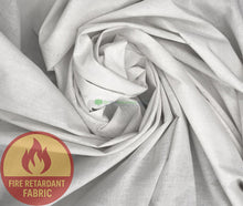 120" Fire Retardant Bleached White Muslin Fabric by the Yard