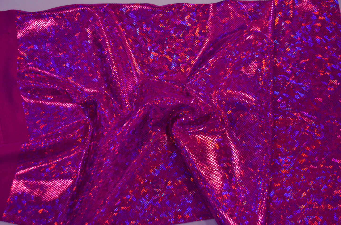 Shattered Hologram Spandex Fabric by the Yard | Dancewear Spandex Fabric | Wholesale Bolt Available | 60 Wide |
