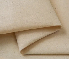 Natural Muslin Fabric | 124" Wide | 100% Cotton Muslin | Natural Color, Undyed, Unbleached |