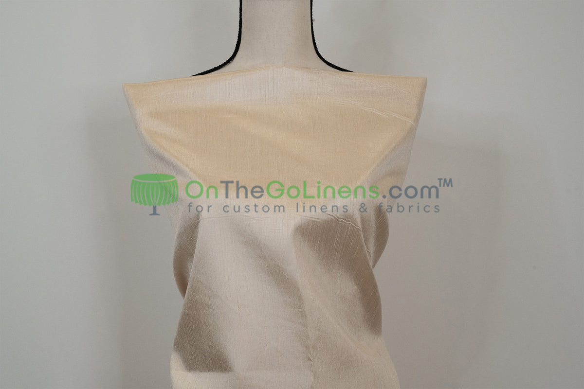 IFR Polyester Dupioni Fabric 120" Wide Extra Wide Silk Look 100% Polyester