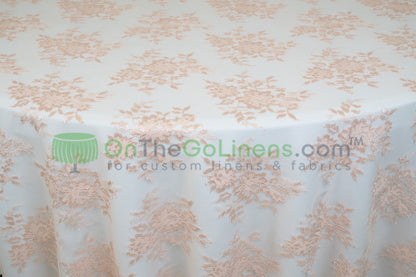 Chantilly Lace Fabric by the Yard Lightweight Sheer Floral Bridal & Evening Wear