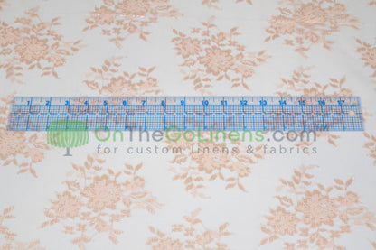 Chantilly Lace Fabric by the Yard Lightweight Sheer Floral Bridal & Evening Wear