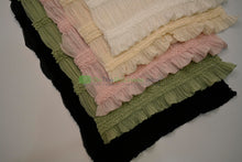 Pleated Ruffle Chiffon Fabric