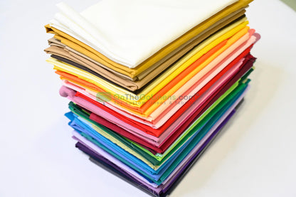 Woven Poly Cotton Broadcloth Fabric by the Yard | Polycotton Fabric | Multiple Colors | 60" Wide | 80/20 Blend |