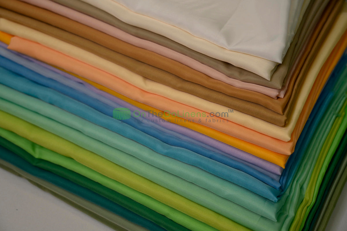 IFR Polyester Lining Fabric by the Yard & Bolt | Lining Fabric | 60" Wide | Garments & Tent Lining Decor | Inherently Fire Retardant |