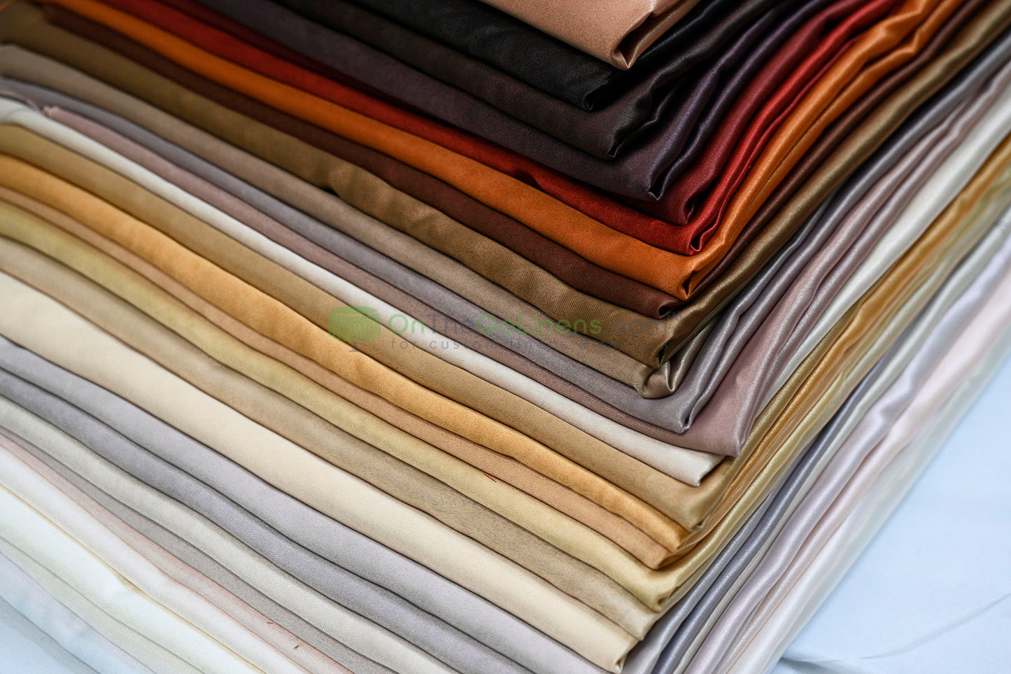 Lamour Satin Table Runners | 100% Polyester Semi Dull Heavy Satin Table Runners