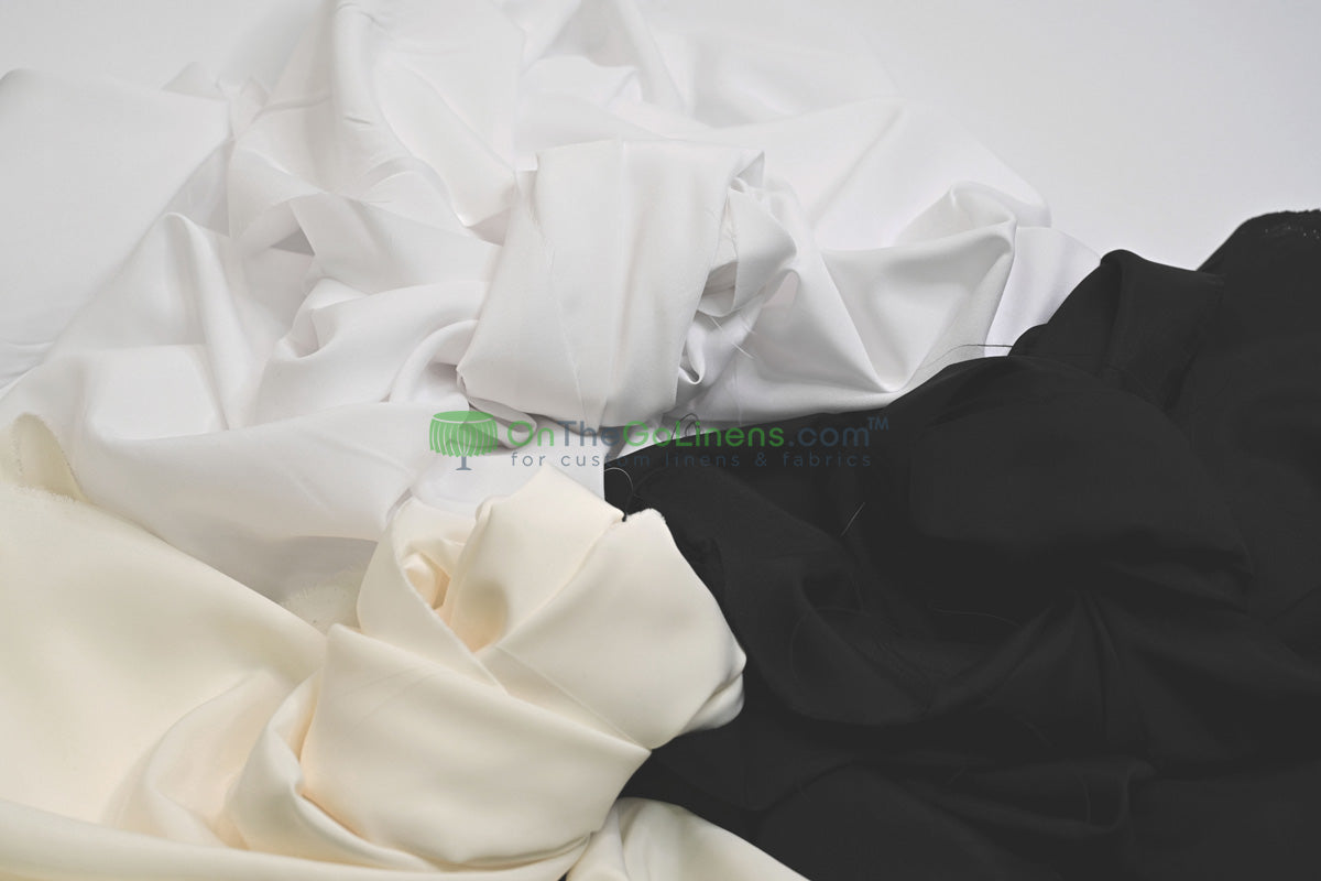 Pongee 180T Polyester Lining Fabric | 60" Wide | Lightweight Smooth Garment & Jacket Lining