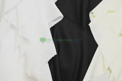 Pongee 180T Polyester Lining Fabric | 60" Wide | Lightweight Smooth Garment & Jacket Lining