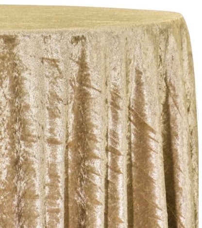 IFR Panne Velvet Table Linens & Crush Velour Tablecloths