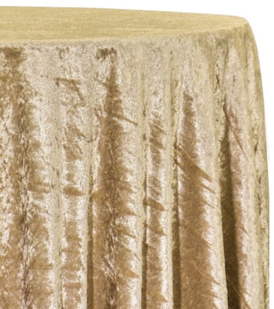 IFR Panne Velvet Table Linens & Crush Velour Tablecloths
