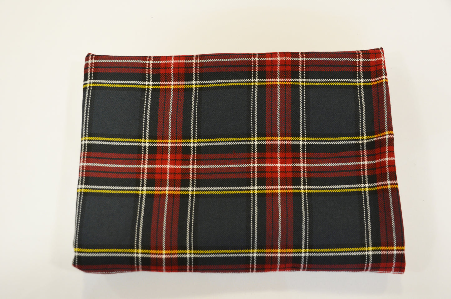 Red and Grey Tartan Plaid Kilt Fabric by the Yard | Super Soft Rayon Kilt Print | Tartan Fabric |