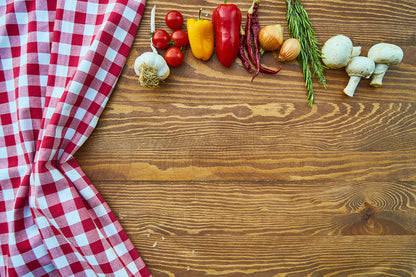 Picnic Checkered Tablecloths | Gingham Table Linens  | 100% Polyester | 1x1 Square |