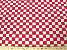 1" Checker Lamour Satin Print Fabric | 60" Wide| 100% Polyester | Two colors Available |