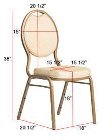 Spandex Chair Covers | White Ivory Champagne Gold Black | Strong Elastic Footing |