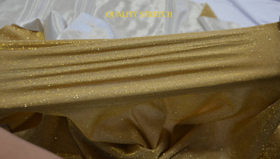 Spandex Glimmer Knit Fabric by the Yard | 56" Wide | Metallic Glitter Spandex Knit Fabric | 2 Way Stretch |