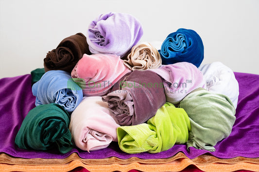 Stretch Velvet Event Drapery Panels | Soft and Smooth Spandex Velvet Curtains | Multiple Colors |